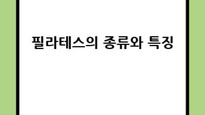 요가 vs 필라테스: 나에게 맞는 운동은?